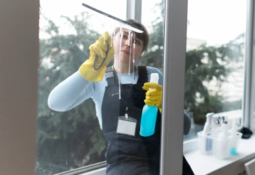 Nettoyage de vitres intérieures et extérieures à Girancourt